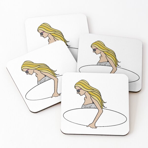 Item preview, Surfer Chick designed and sold by Nicolette Love.
