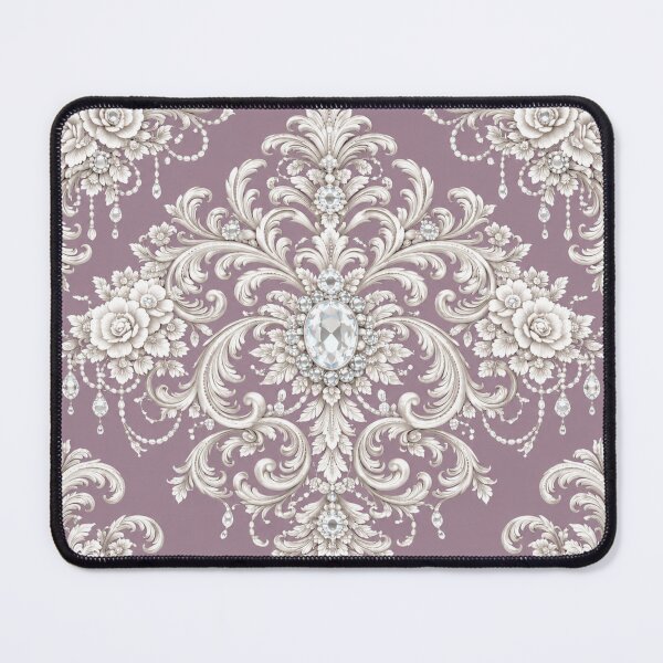 Item preview, Mauve Rococo & Pearls designed and sold by DesignsByPrnces.