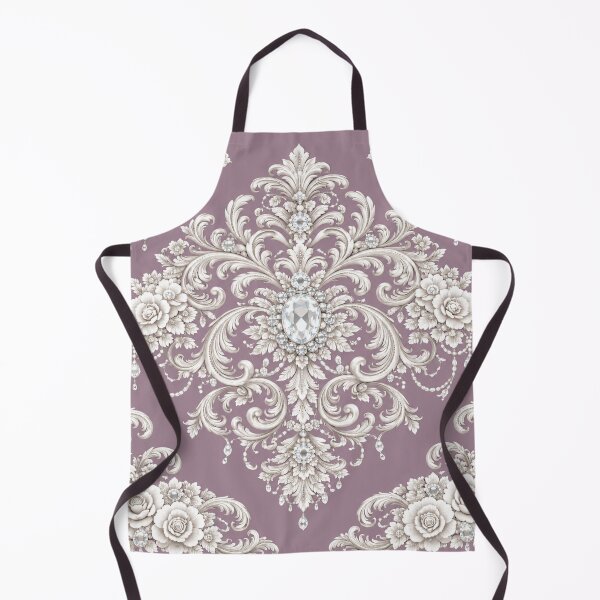 Item preview, Mauve Rococo & Pearls designed and sold by DesignsByPrnces.