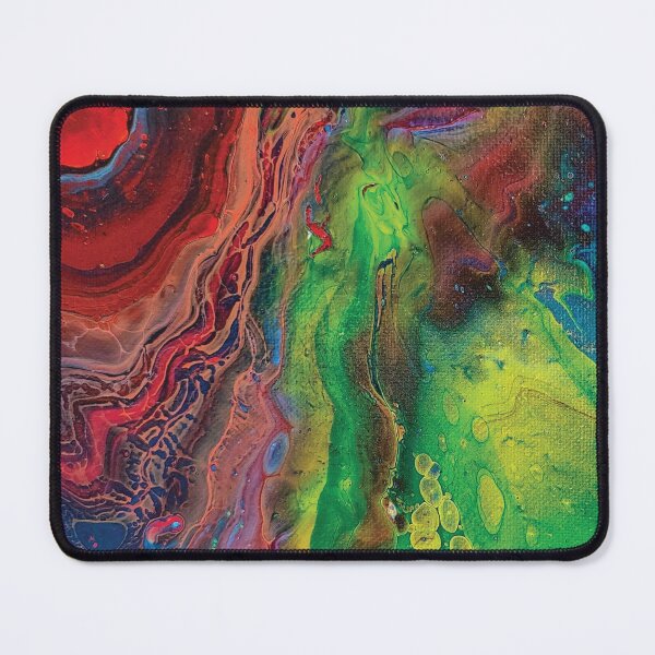 Item preview, Crimson Lime Fluid Art designed and sold by vonmade.