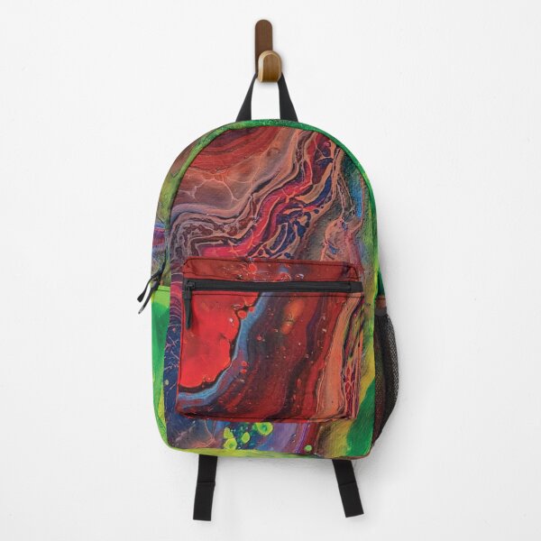 Item preview, Crimson Lime Fluid Art designed and sold by vonmade.
