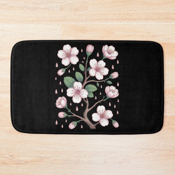 Item preview, Japanese Cherry Blossom Sakura Branch Floral T-Shirt designed and sold by DarylWelsh2024.