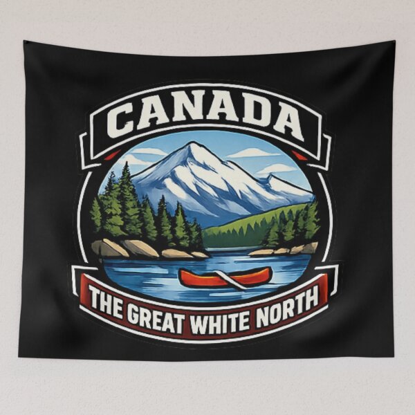 Item preview, Canada – The Great White North designed and sold by GnuArt.