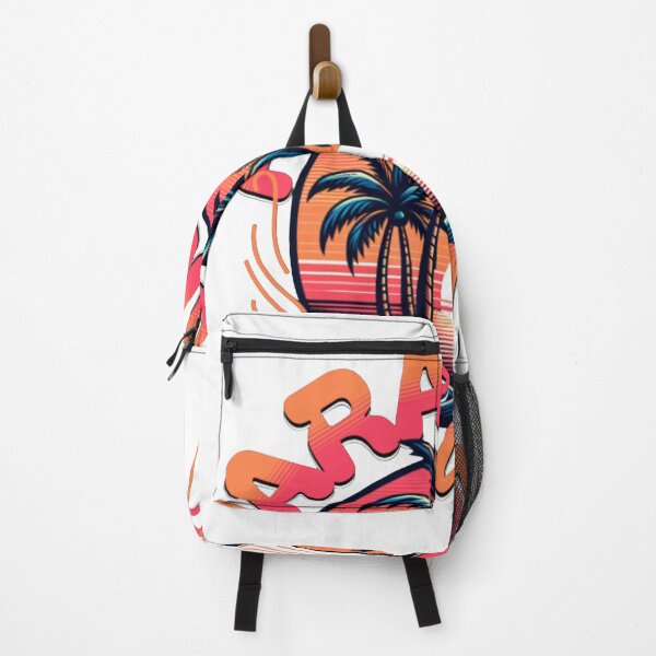Item preview, Paradise Found - Vibrant Retro Tropical Sunset Badge designed and sold by MagySale.