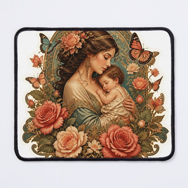 Item preview, Rose Butterfly Mother Sticker designed and sold by Imaginarium of Chaos falcon88 .