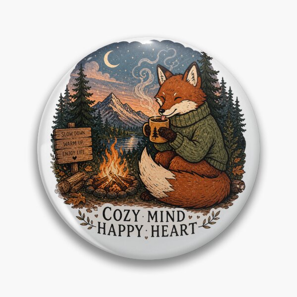 Item preview, Campfire Dreams Fox Artwork designed and sold by DayStoreDesigns.