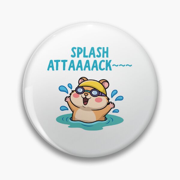 Item preview, Splash Attaaack Cute Swimming Hamster designed and sold by BritishDelights.