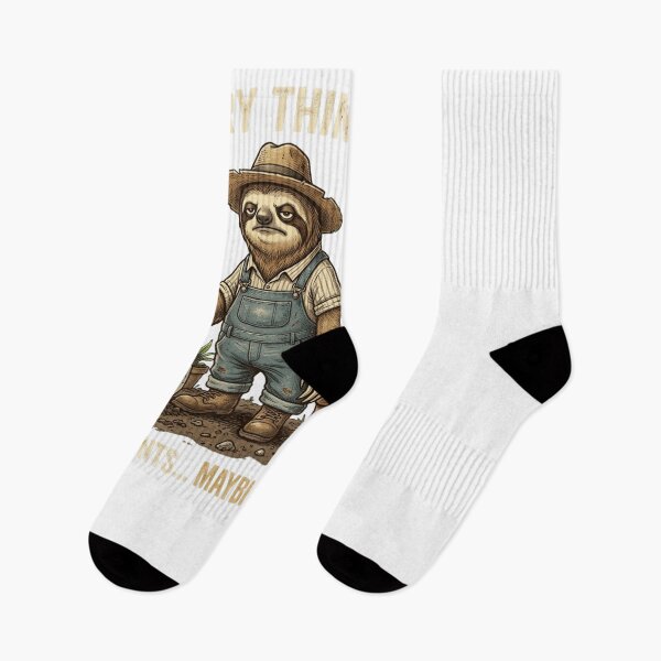 Item preview, I BURY THINGS... MAYBE PLANTS... MAYBE PEOPLE Sloth designed and sold by snowry.
