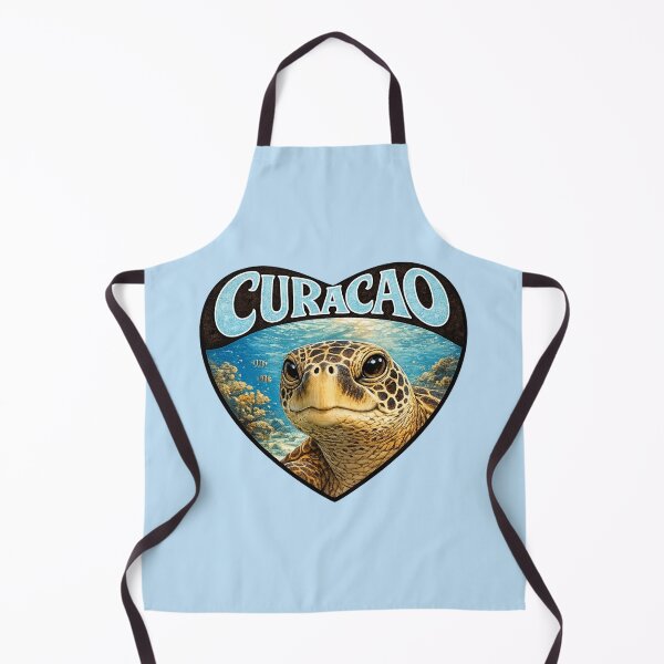 Item preview, Curacao - Sea Turtle Heart Shape designed and sold by Myra365Art.