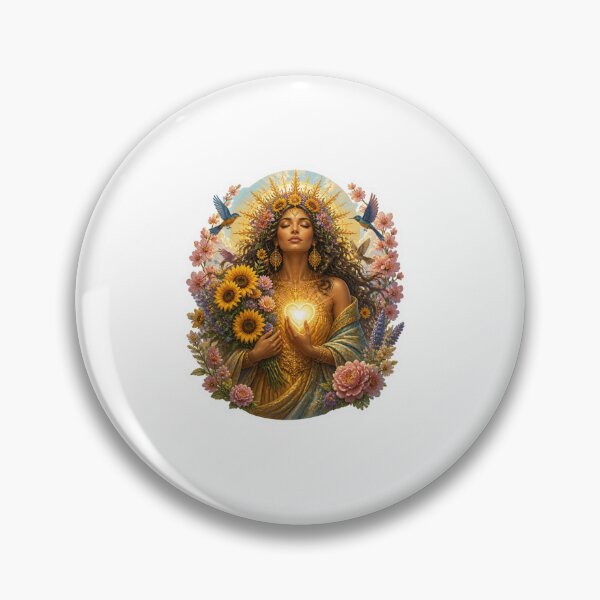 Item preview, Botanical Goddess Mother Sticker designed and sold by Imaginarium of Chaos falcon88 .