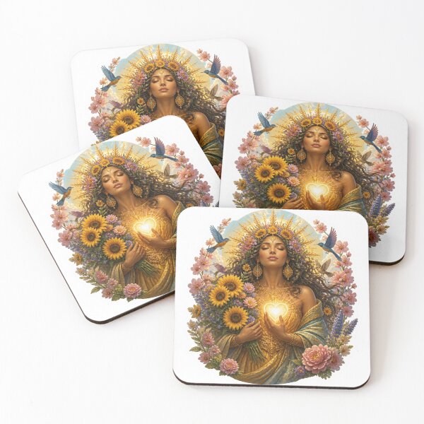 Item preview, Botanical Goddess Mother Sticker designed and sold by Imaginarium of Chaos falcon88 .