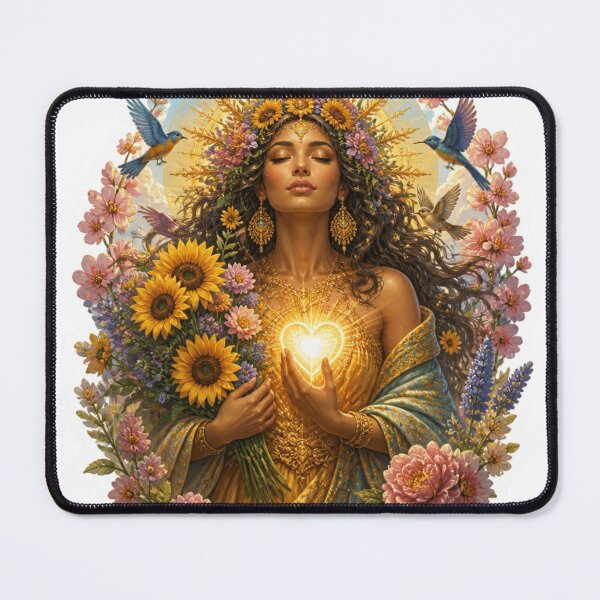 Item preview, Botanical Goddess Mother Sticker designed and sold by Imaginarium of Chaos falcon88 .