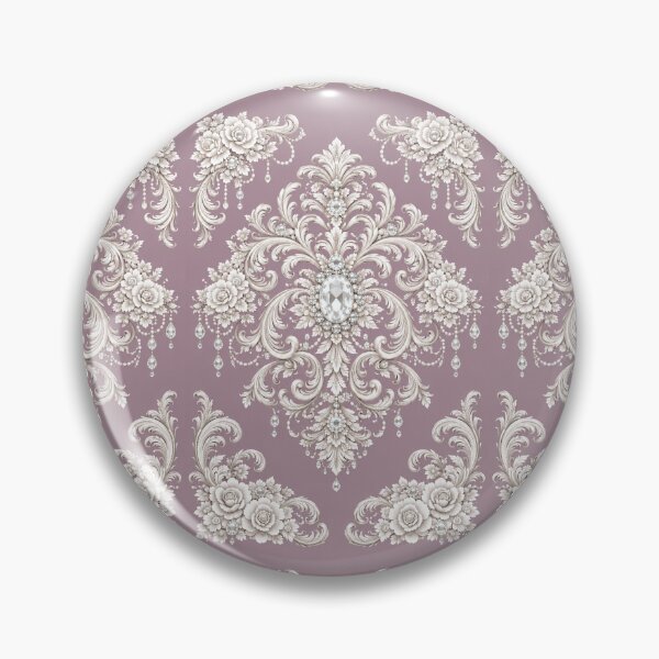 Item preview, Mauve, Diamonds & Rococo - Vertical designed and sold by DesignsByPrnces.