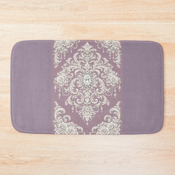 Item preview, Mauve, Diamonds & Rococo - Vertical designed and sold by DesignsByPrnces.