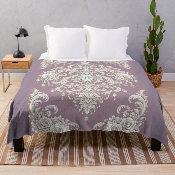 Item preview, Mauve, Diamonds & Rococo - Vertical designed and sold by DesignsByPrnces.
