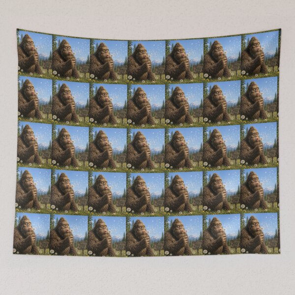 Item preview, Bigfoot Blowing Dandelion designed and sold by Julitasells.