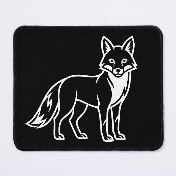 Item preview, Minimalist Fox Line Art | Modern Wildlife Graphic Tee designed and sold by PryntedLabs.