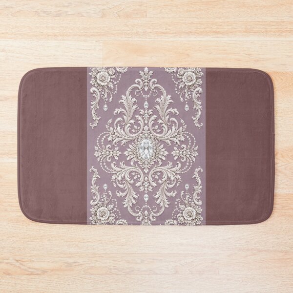 Item preview, Mauve, Diamonds & Wheat Rococo - Vertical designed and sold by DesignsByPrnces.