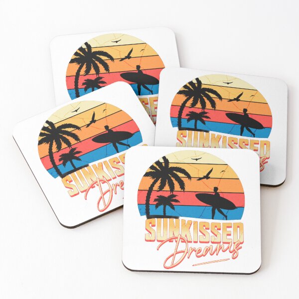 Item preview, Sunkissed Dreams - Vintage Surfer Sunset Badge designed and sold by MagySale.