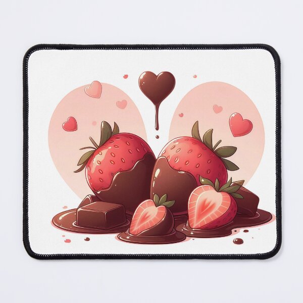 Item preview, chocolate strawberry designed and sold by Saucebyte.