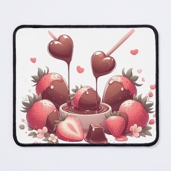 Item preview, cute strawberries designed and sold by Saucebyte.