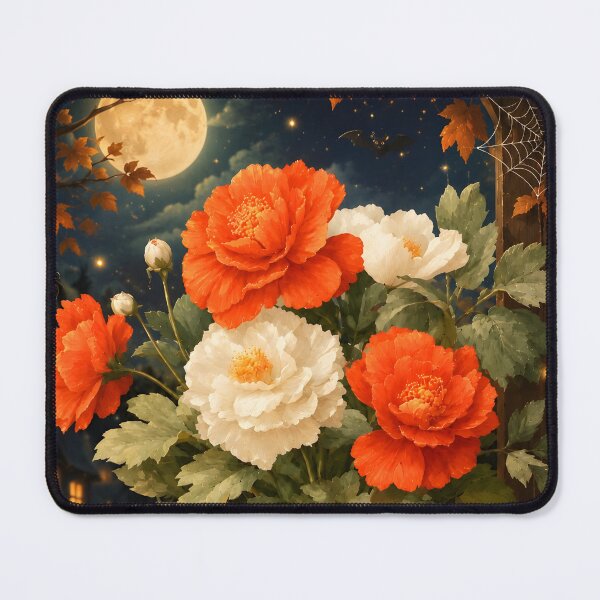 Item preview, Halloween 24 - Autumn Harvest Floral Bouquet with Pumpkins designed and sold by NikaNavi.
