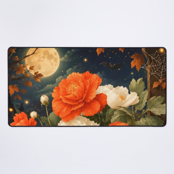 Item preview, Halloween 24 - Autumn Harvest Floral Bouquet with Pumpkins designed and sold by NikaNavi.