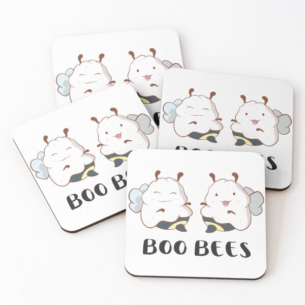 Item preview, funny halloween boo bees designed and sold by mind over morgan .
