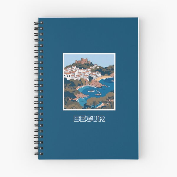 Item preview, Begur Costa Brava Catalunya poster designed and sold by TerradVents.