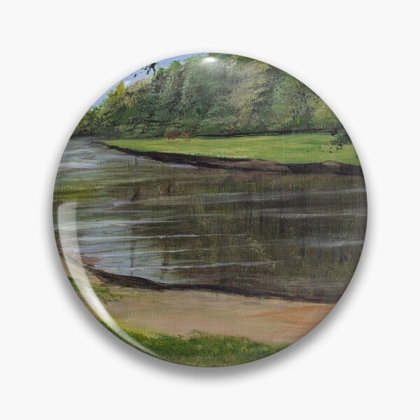 Item preview, New Forest Stream Original Art designed and sold by Janeconwayart.
