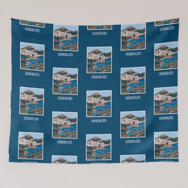 Item preview, Begur Costa Brava Catalunya poster designed and sold by TerradVents.