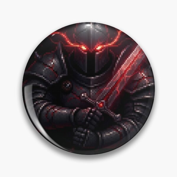 Item preview, Dark Knight With Crimson Sword designed and sold by KaioRosaArt.