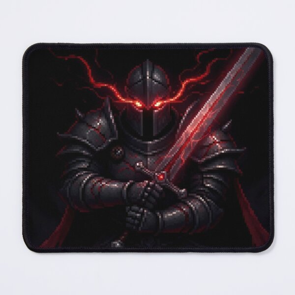 Item preview, Dark Knight With Crimson Sword designed and sold by KaioRosaArt.