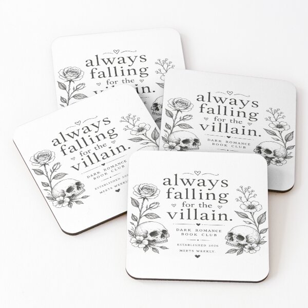 Item preview, Always falling for the villain dark romace book club designed and sold by Stocker31.