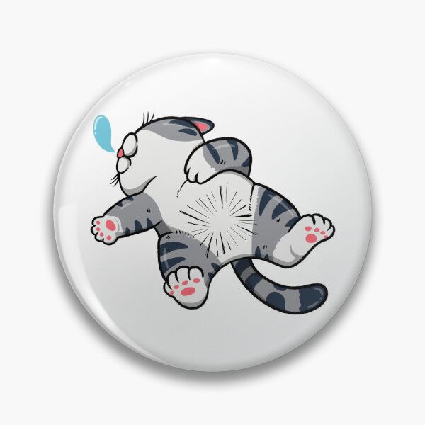 Item preview, Lazy Sleepy Cat Belly Rubs designed and sold by Pani Kara.