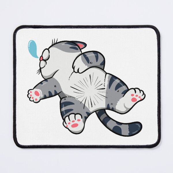 Item preview, Lazy Sleepy Cat Belly Rubs designed and sold by Pani Kara.