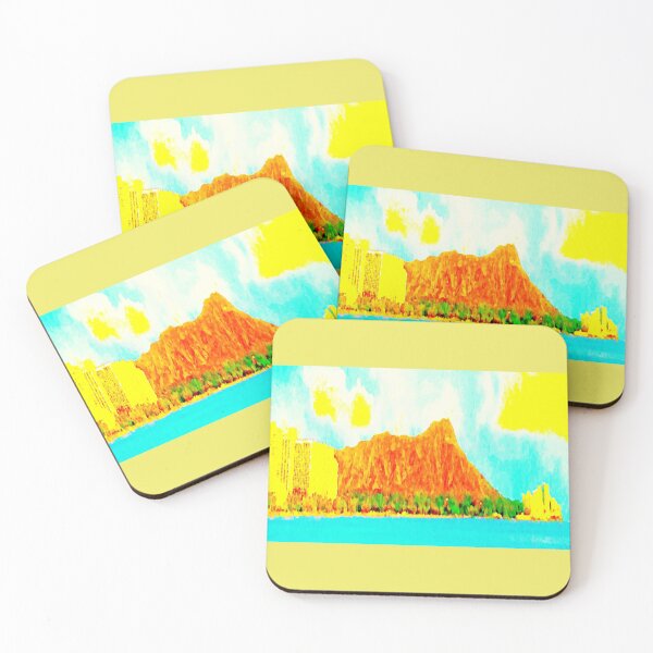Item preview, Waikiki - Diamond Head designed and sold by R-F-B.