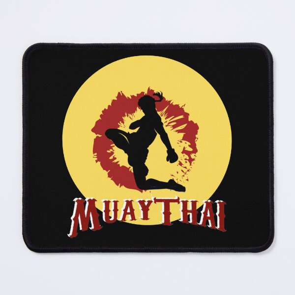 Item preview, Muay Thai Fighter Knee Strike Silhouette designed and sold by Szpaku desart .