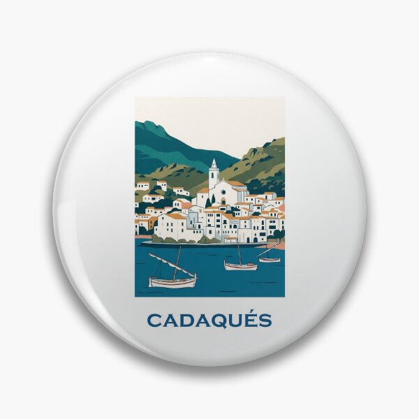 Item preview, Cadaqués Costa Brava Catalunya poster designed and sold by TerradVents.