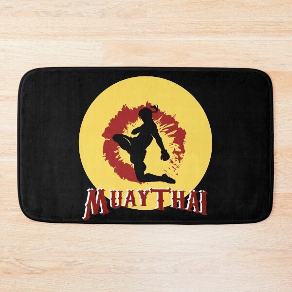 Item preview, Muay Thai Fighter Knee Strike Silhouette designed and sold by Szpaku desart .