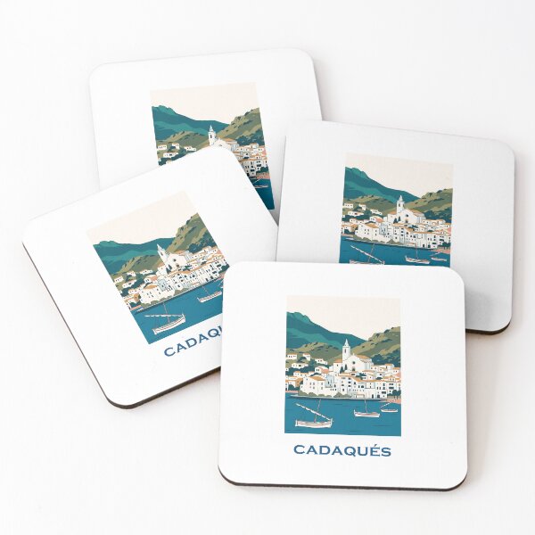Item preview, Cadaqués Costa Brava Catalunya poster designed and sold by TerradVents.