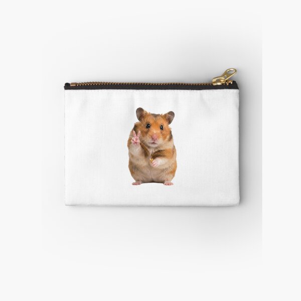 Item preview, Cute Peace Sign Hamster Funny Animal Art designed and sold by ogduckboy.