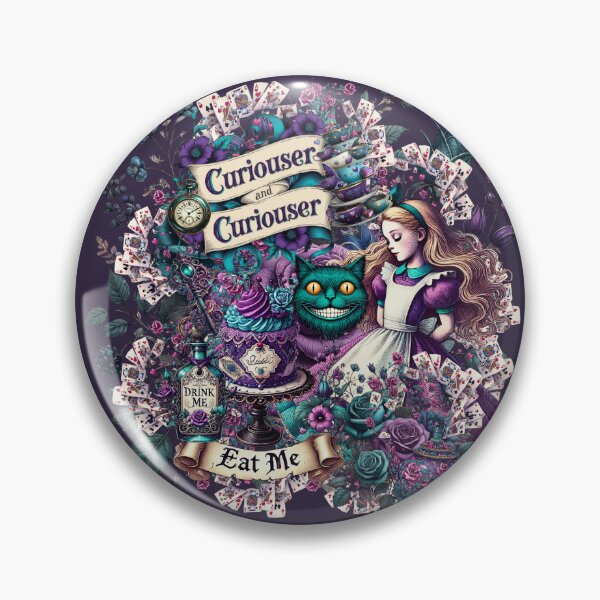 Item preview, Dark Floral Alice Wonderland  designed and sold by MoonPixelz91.
