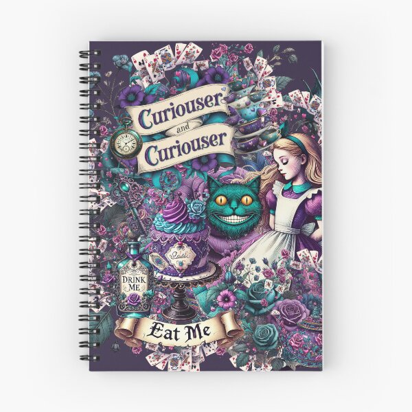 Item preview, Dark Floral Alice Wonderland  designed and sold by MoonPixelz91.