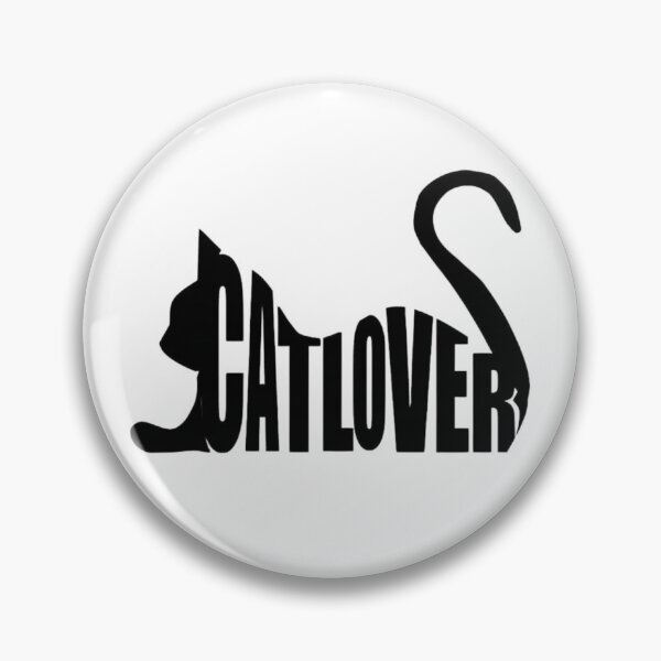 Item preview, Modern Black Cat Lover Typographic Art designed and sold by Pani Kara.