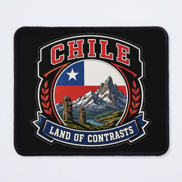 Item preview, Chile – Land of Mountains and Ocean designed and sold by GnuArt.