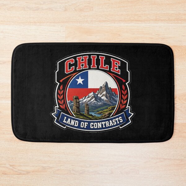 Item preview, Chile – Land of Mountains and Ocean designed and sold by GnuArt.