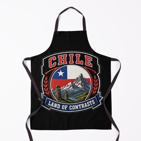 Item preview, Chile – Land of Mountains and Ocean designed and sold by GnuArt.