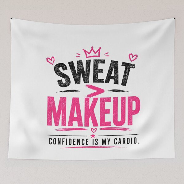 Item preview, Confidence Is My Cardio Gym Tee designed and sold by StoryInCode.