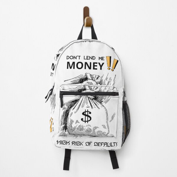 Item preview, Don't lend me money, high risk of default! designed and sold by re2m.
